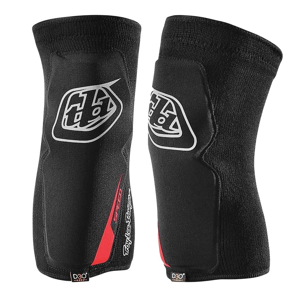 Troy Lee Designs 2025 Motocross Speed Knee Sleeves Solid Black